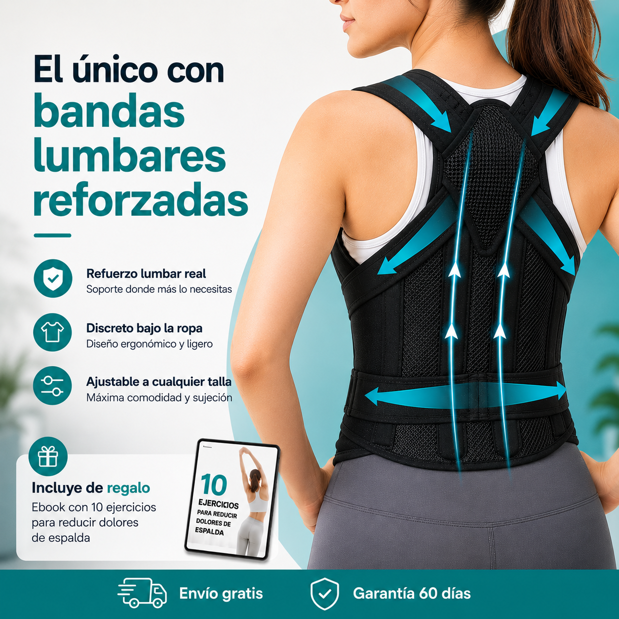 POSTURINE™ El Corrector de Postura Premium