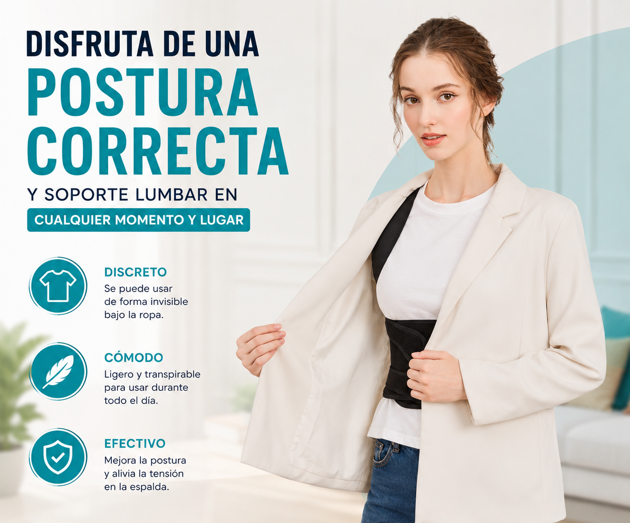 POSTURINE™ El Corrector de Postura Premium